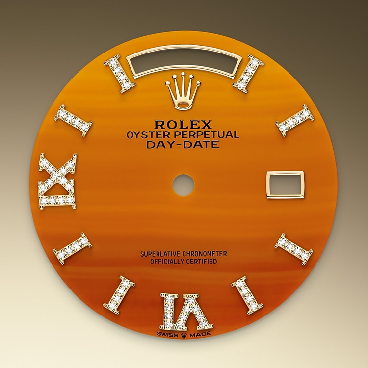 Rolex Carnelian dial