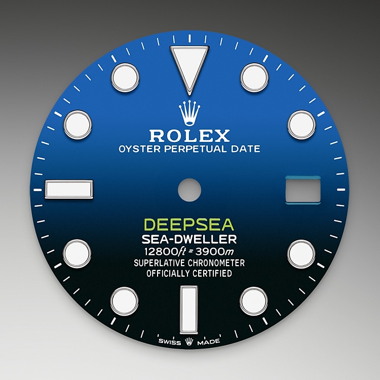 Rolex D-blue色表盘