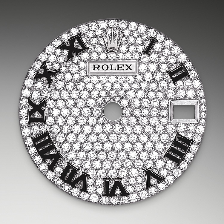 Rolex 密镶钻石表盘