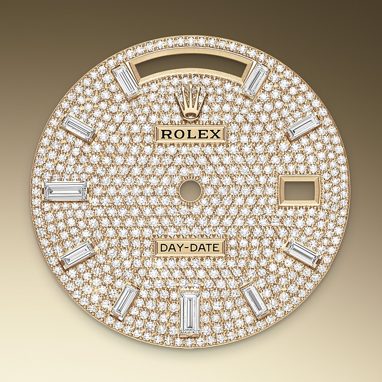 Rolex 密镶钻石表盘