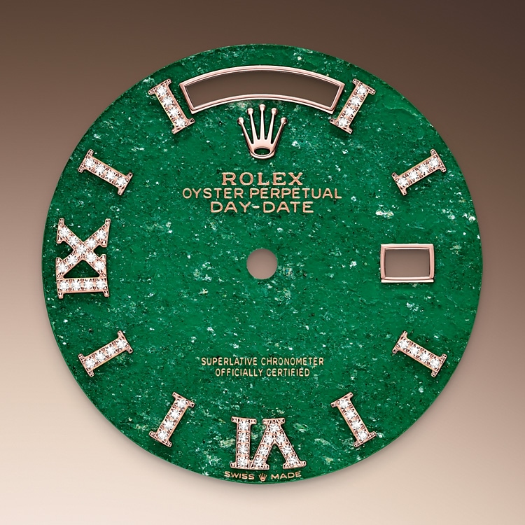 Rolex Green aventurine dial
