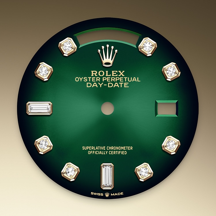 Rolex Green ombré dial