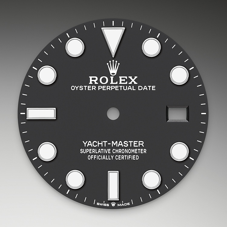 Rolex Intense black dial