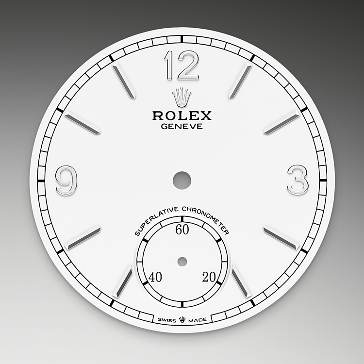 Rolex Intense white dial