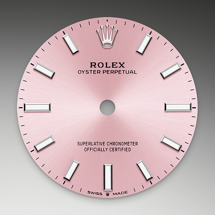 Rolex 粉红色表盘