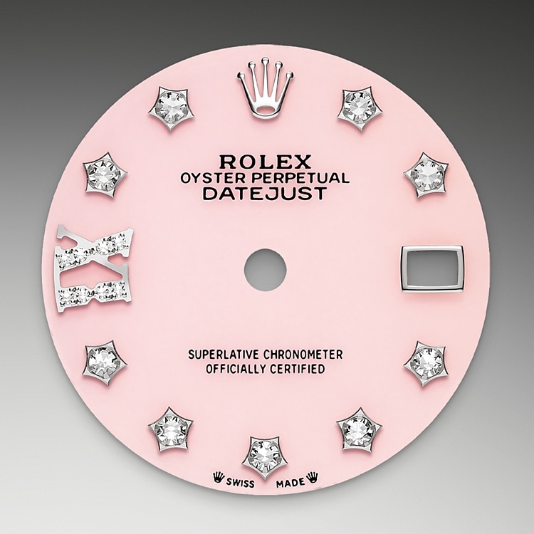 Rolex 粉红色蛋白石表盘