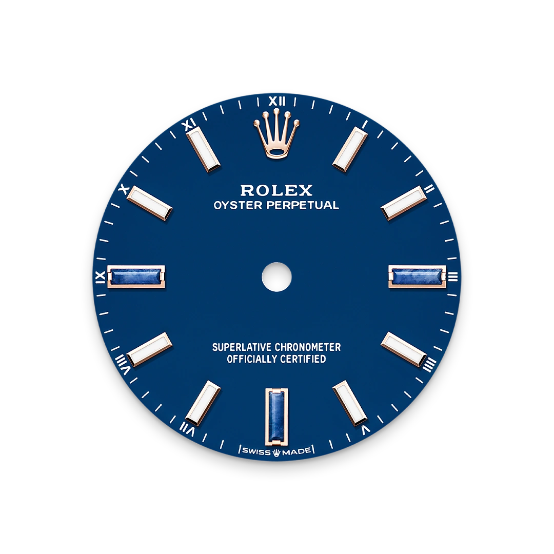 Blue stone dial