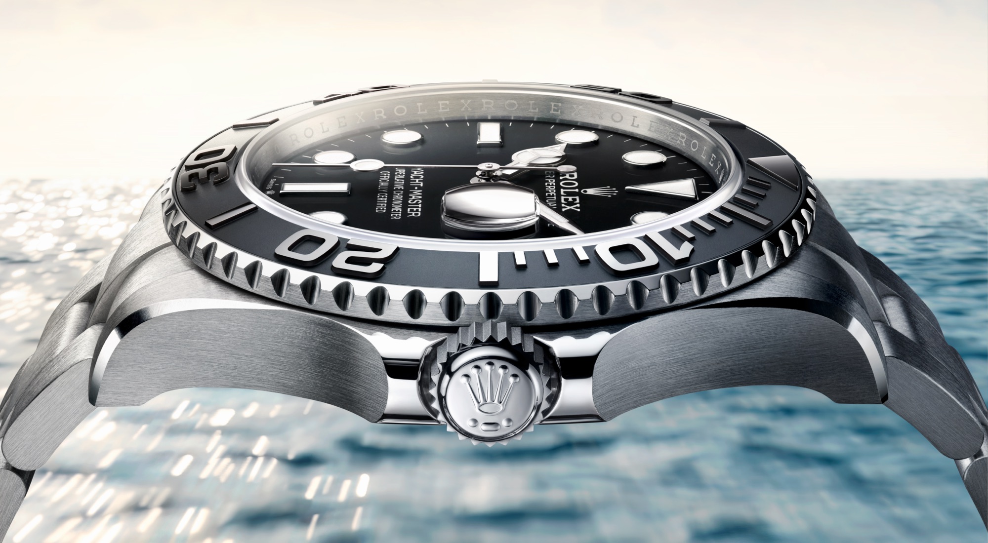 Black yacht master rolex hotsell